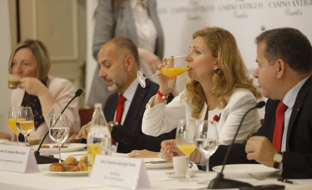 Desayuno con Amparo Marco en el Casino Antiguo de Castelló