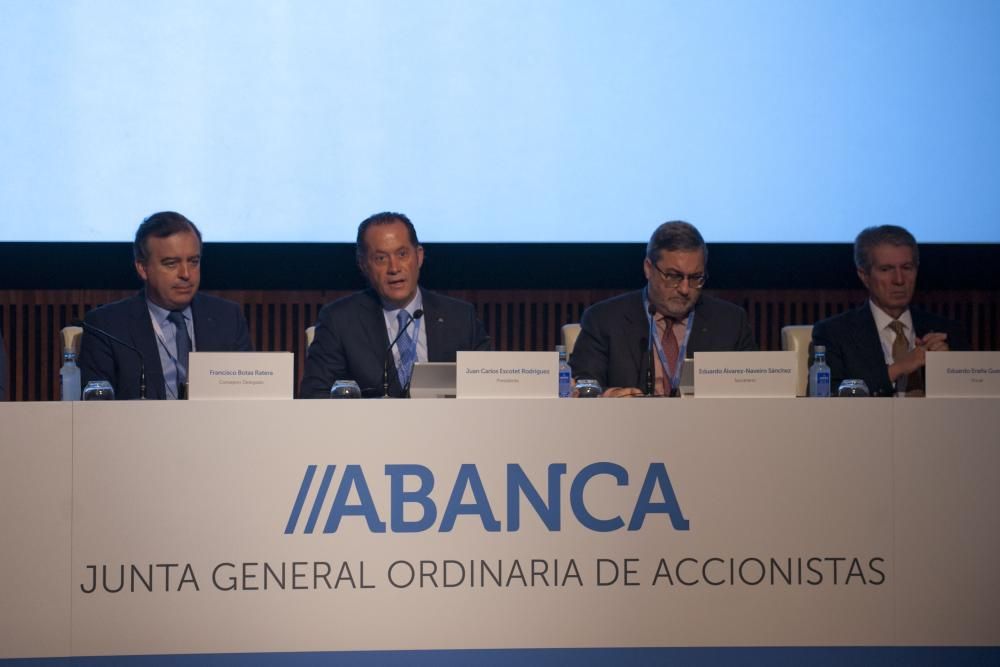 Junta General de Accionistas de Abanca en A Coruña