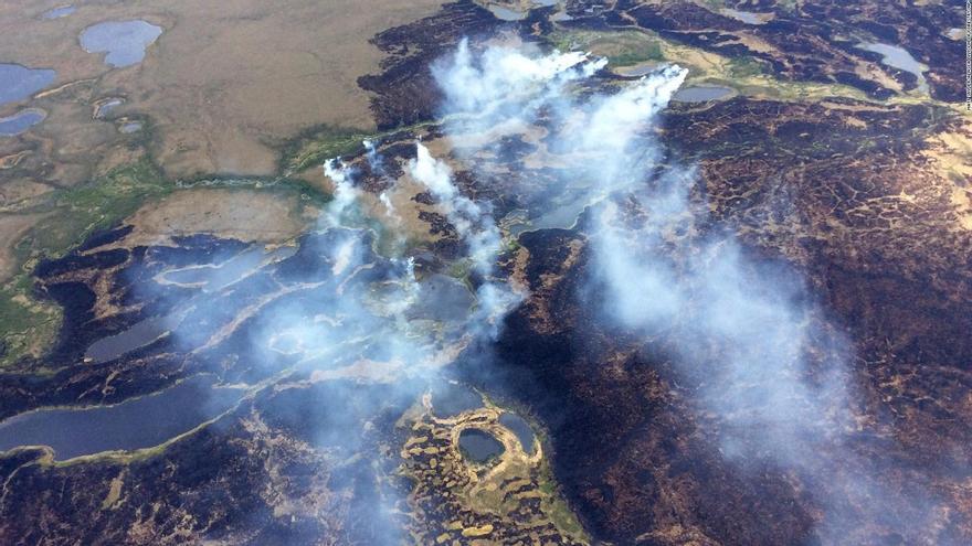 ¿Qué son los ‘incendios zombies’ y qué los produce?