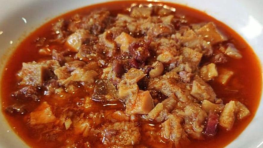 Callos a la asturiana, de El Asador de Abel. 