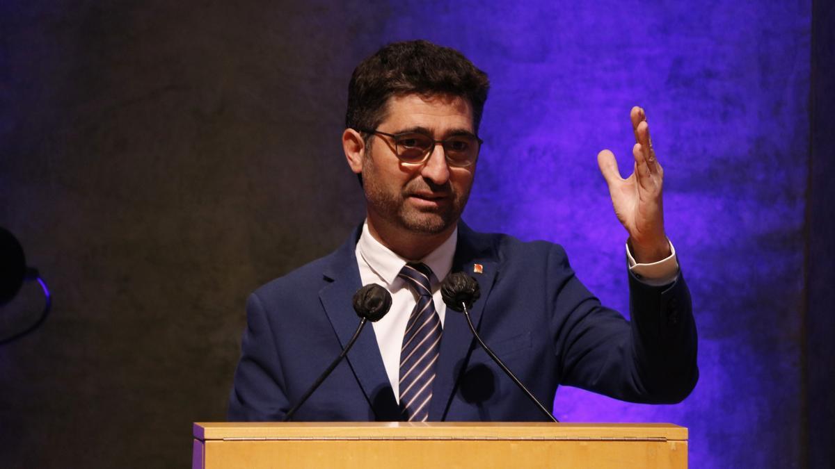 El vicepresident del Govern i conseller de Polítiques Digitals i Territori, Jordi Puigneró, a la cloenda de l&#039;Assemblea General de Pimec