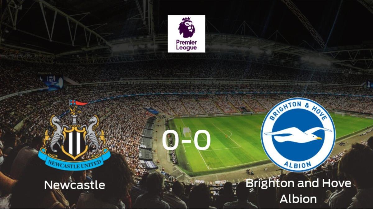 El Brighton and Hove Albion logra un empate a cero frente al Newcastle