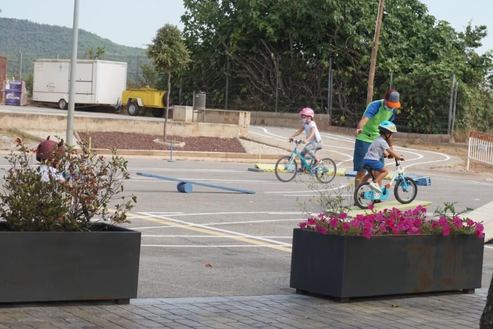 Circuit infantil de bicicletes a càrrec de Dinamic Guie en el marc de la Festa Major de Sant Salvador de Guardiola 2020