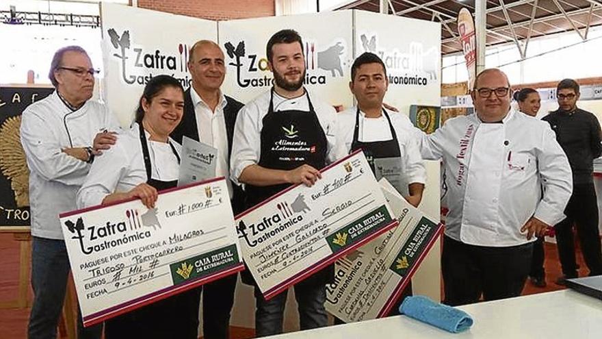 Milagros Trigoso gana el I Concurso Nacional de Cocina de Zafra