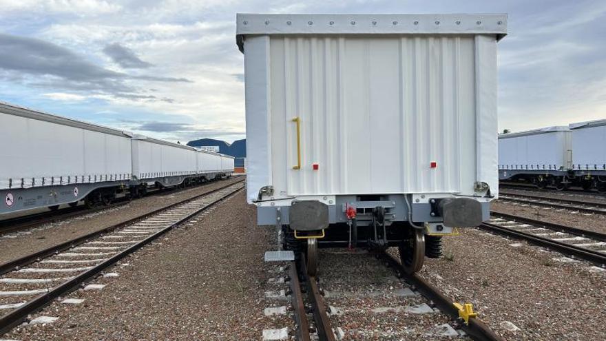 Talleres Alegría fabrica 120 vagones de tren para una macro fábrica  papelera en Uruguay - La Nueva España