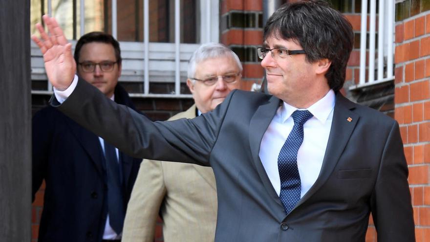 Carles Puigdemont, aquest divendres.