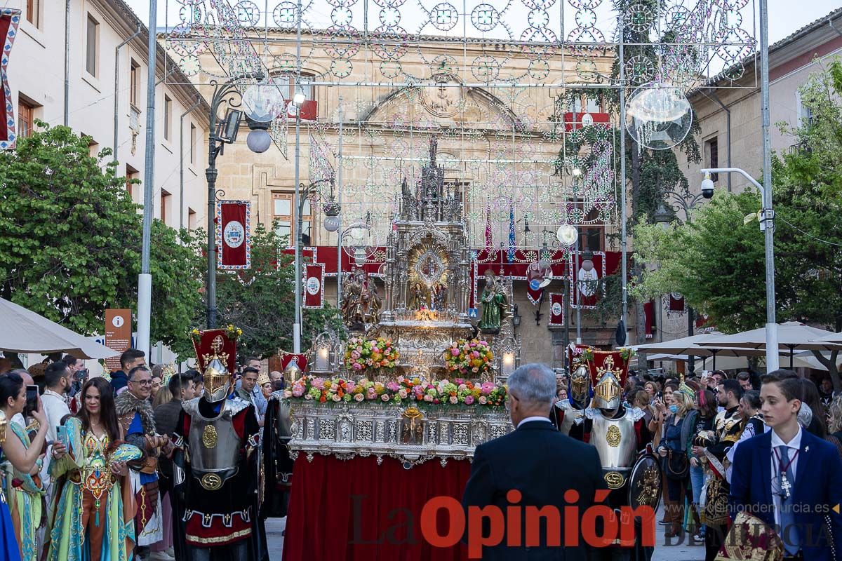 Procesión de subida a la Basílica en las Fiestas de Caravaca