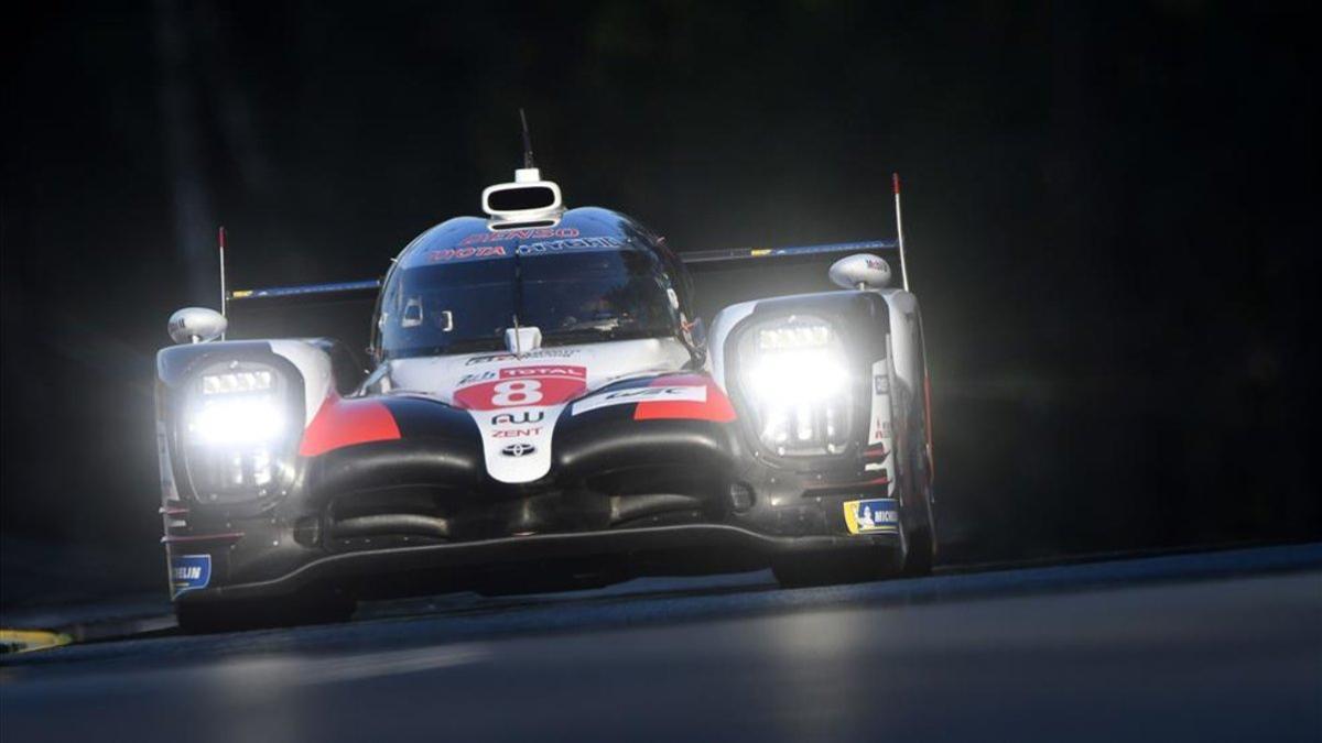 El Toyota de Alonso en Le Mans