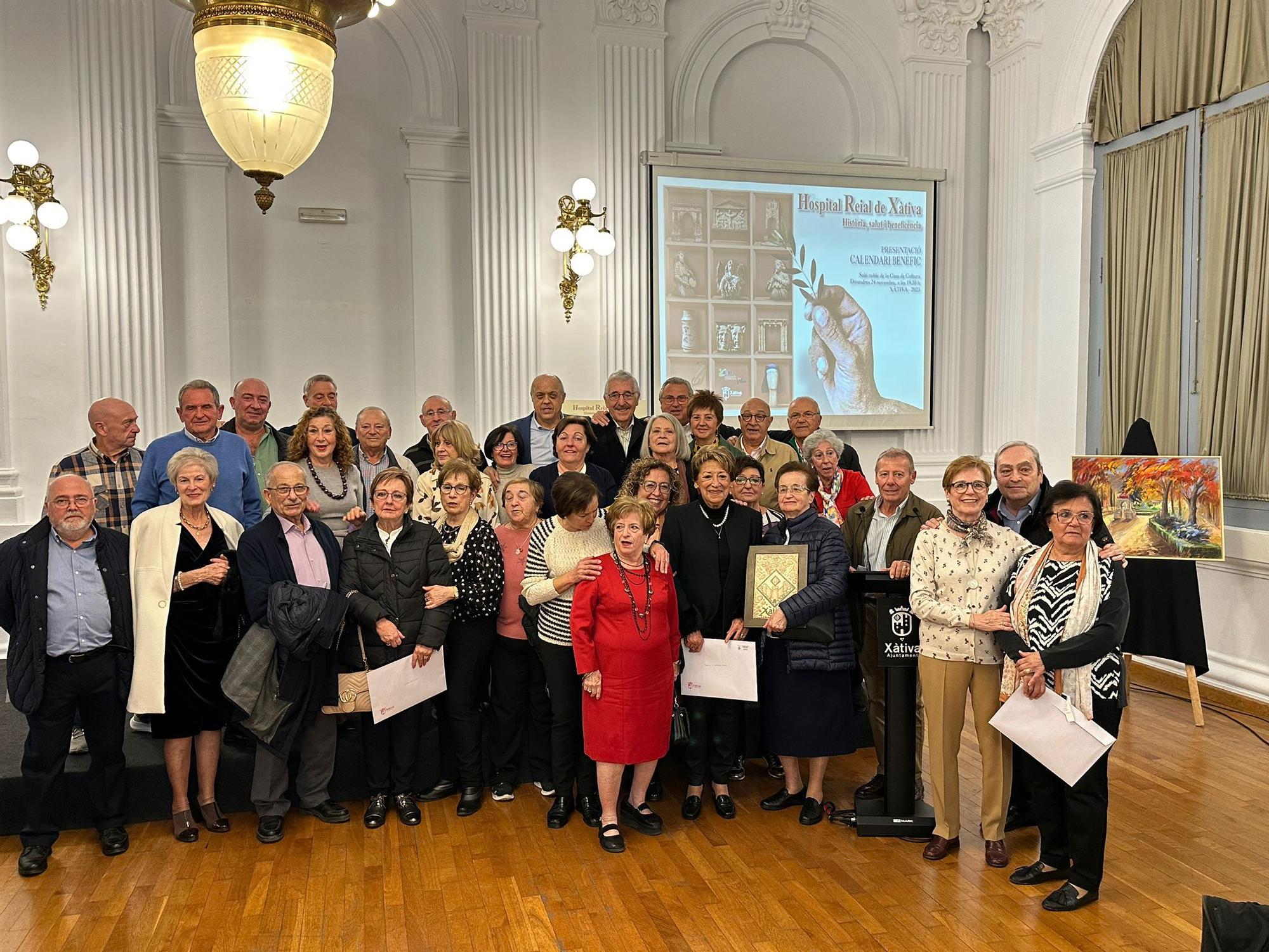 Presentación del calendario solidario de Xàtiva