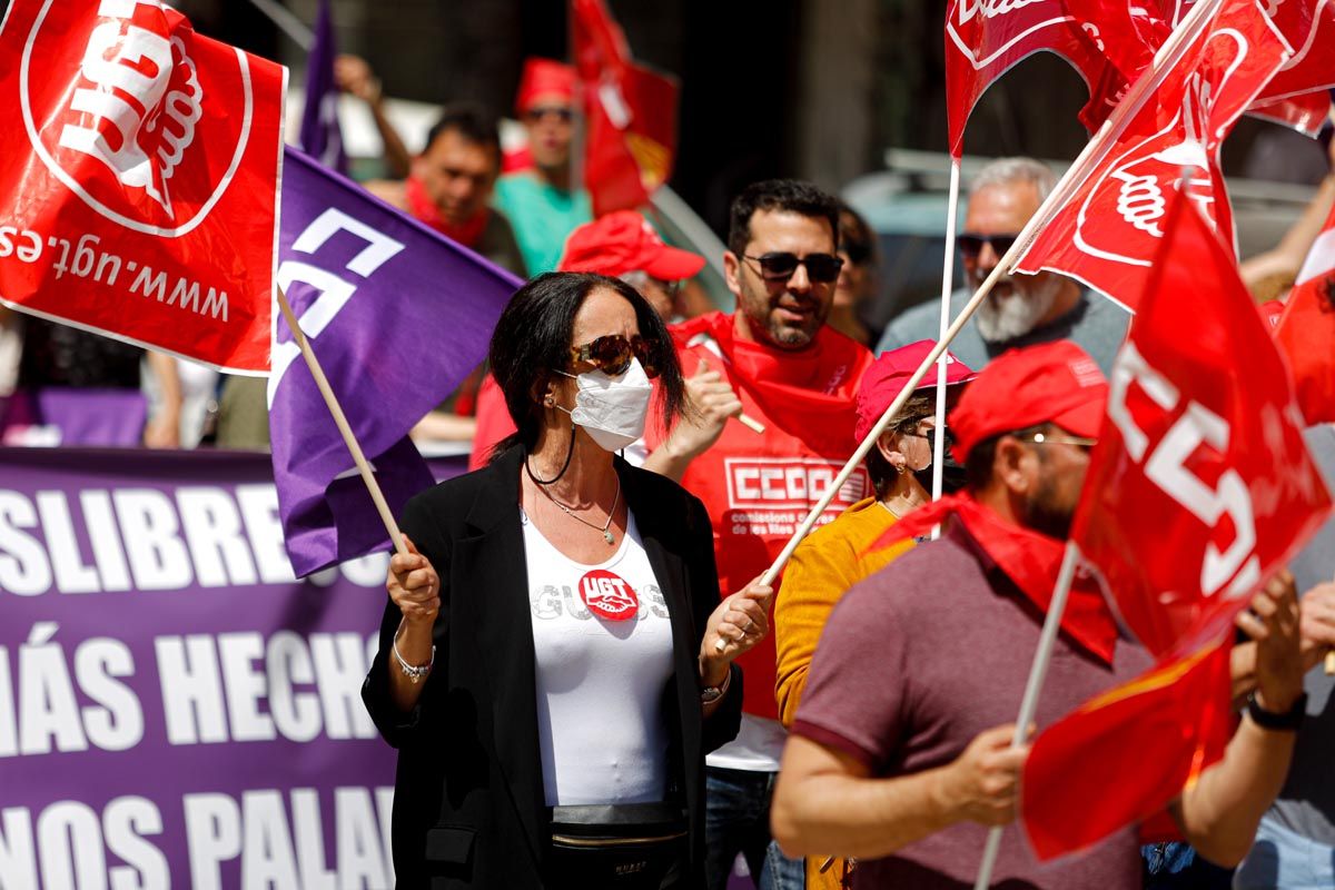 Manifestación del Día del Trabajo en Ibiza