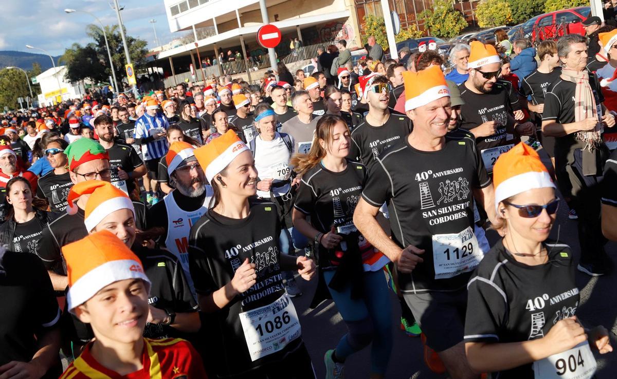 Salida de la pasada edición de la San Silvestre Cordobesa.