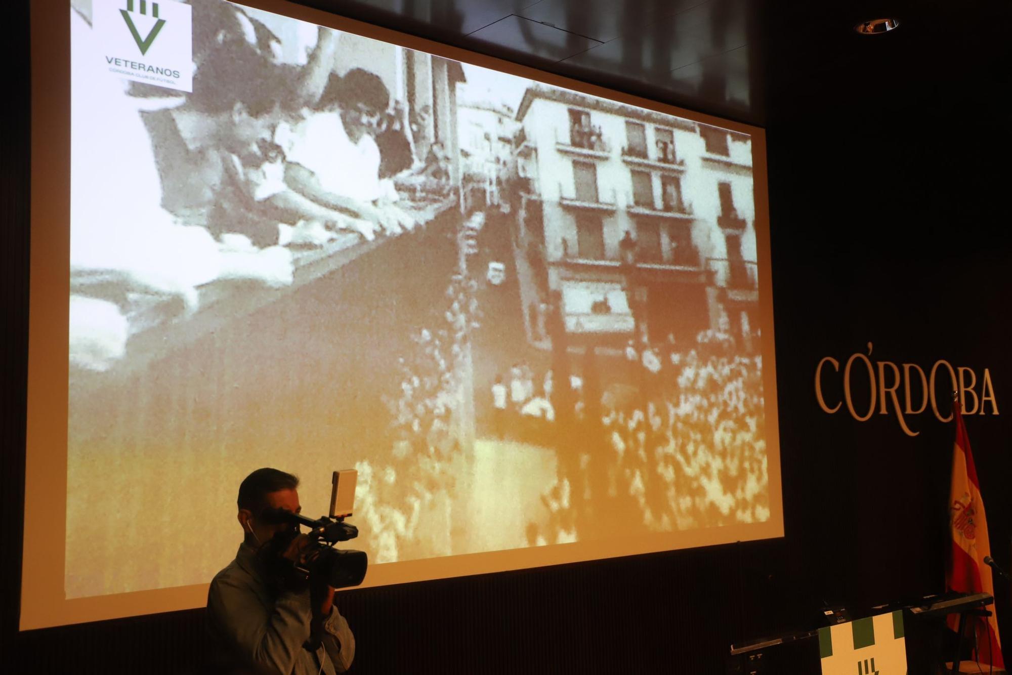 La presentación de la Asociación de Veteranos del Córdoba CF, en imágenes