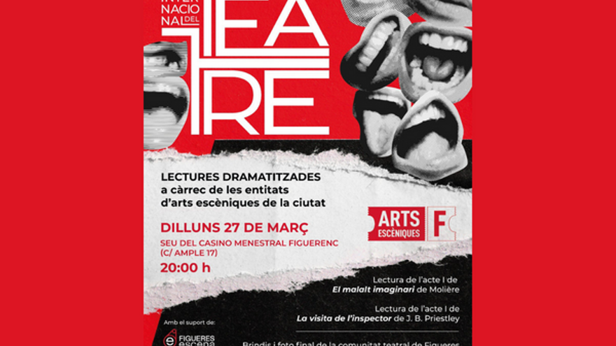 Lectures dramatitzades del Dia Internacional del Teatre