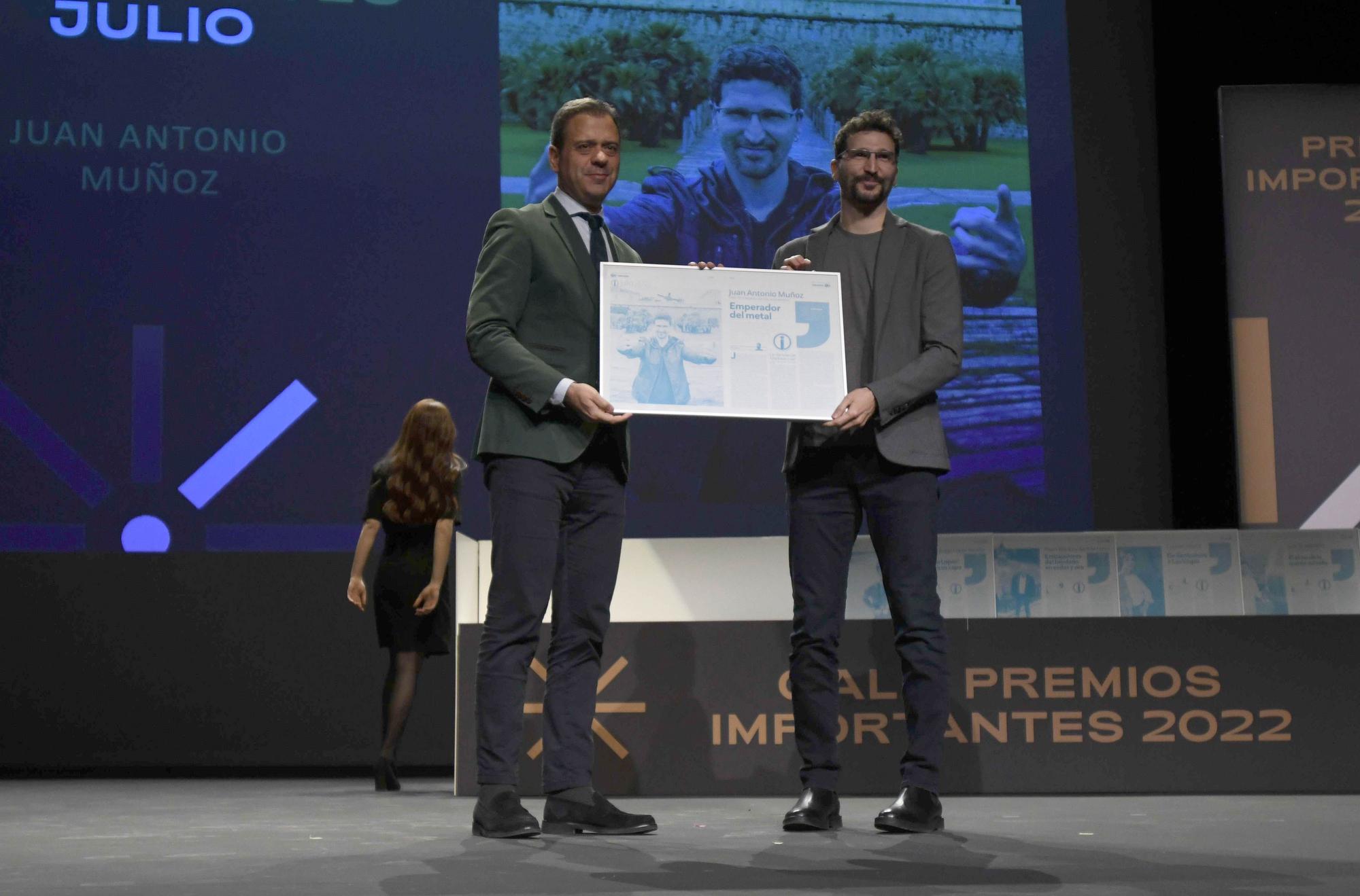 Gala de entrega de los Premios Importantes 2022 en Lorca