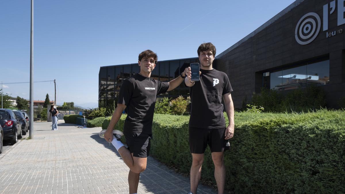 Pol Serra i Genís Pons, creadors de Neo Run AI
