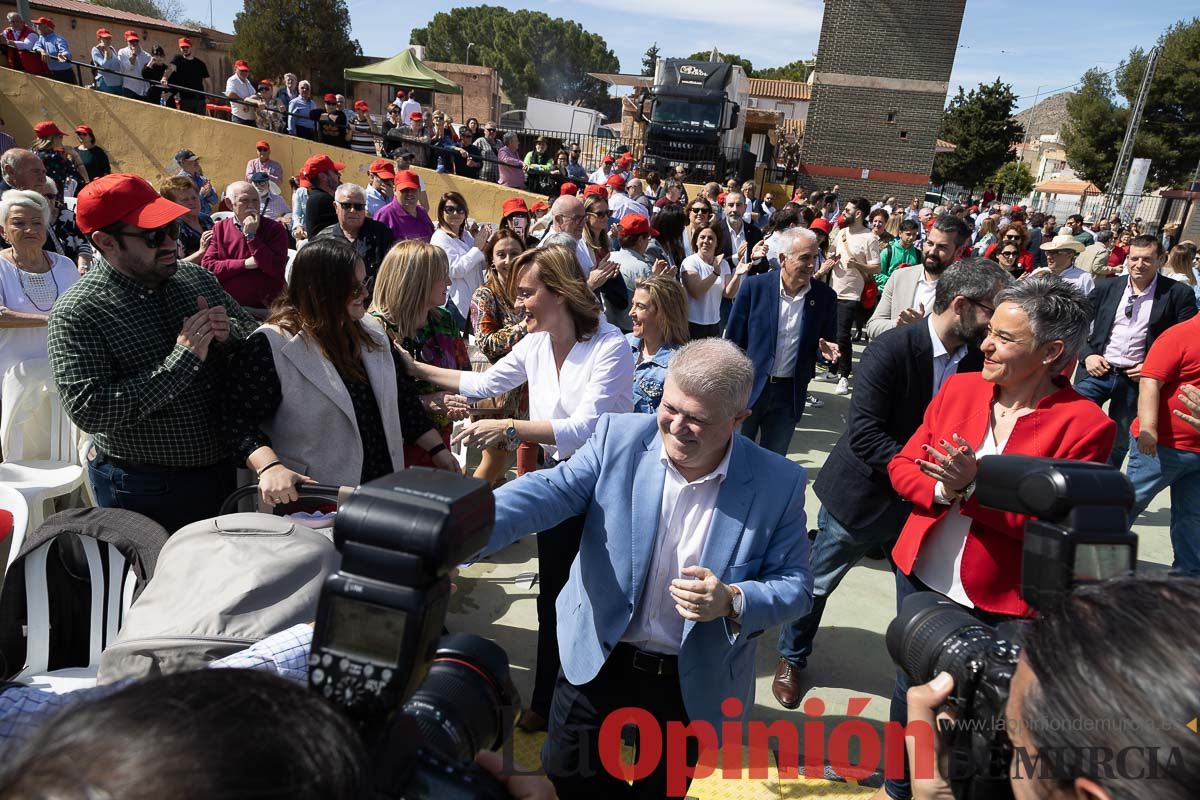 Presentación de José Vélez como candidato del PSOE a la presidencia de la Comunidad