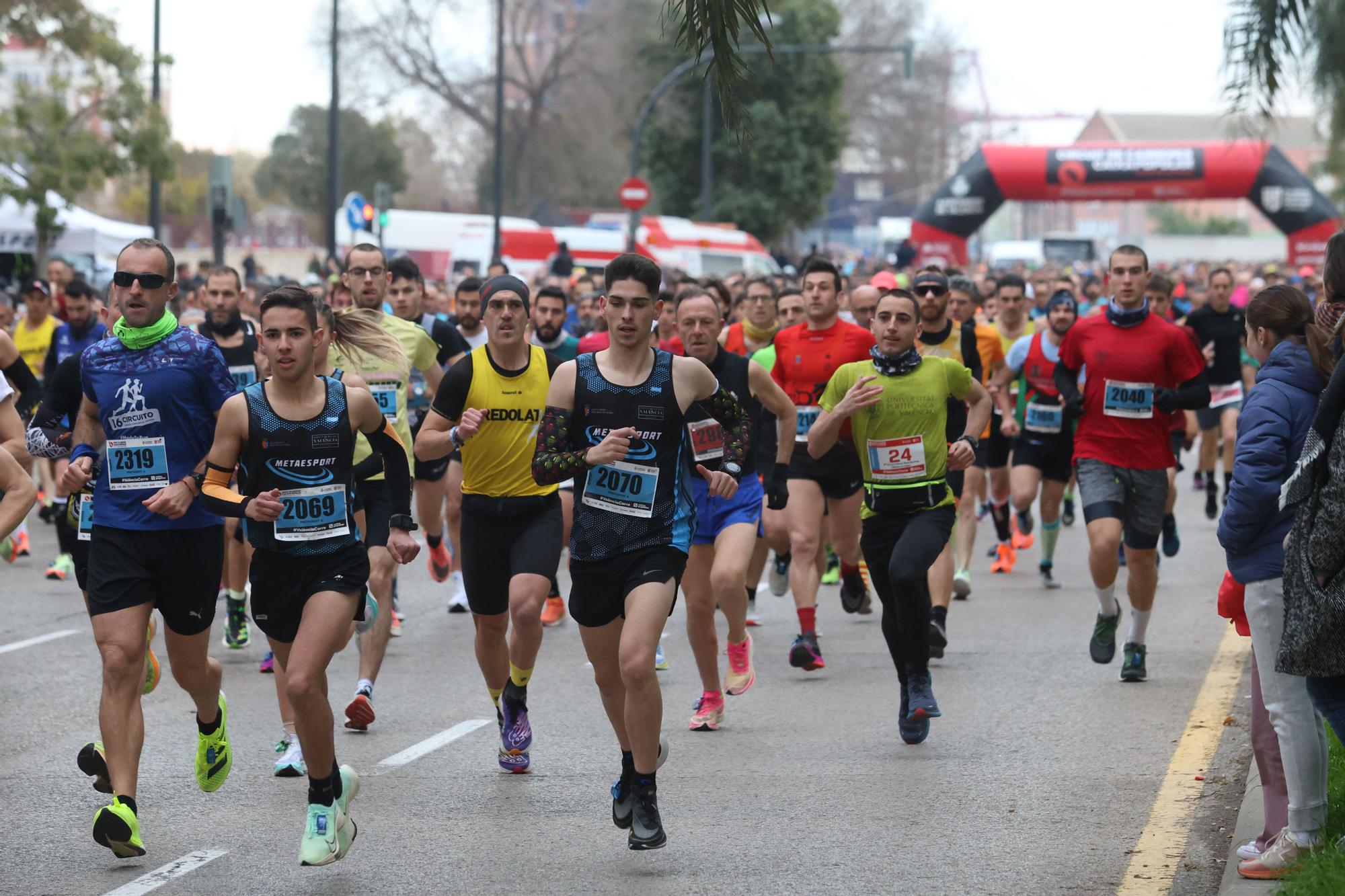 Carrera Never Stop Running del  Circuito Carreras de Valencia