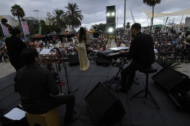 LAS PALMAS DE GRAN CANARIA. 01-09-16. Cine + Food en el Parque Santa Catalina FOTOS: JUAN CASTRO