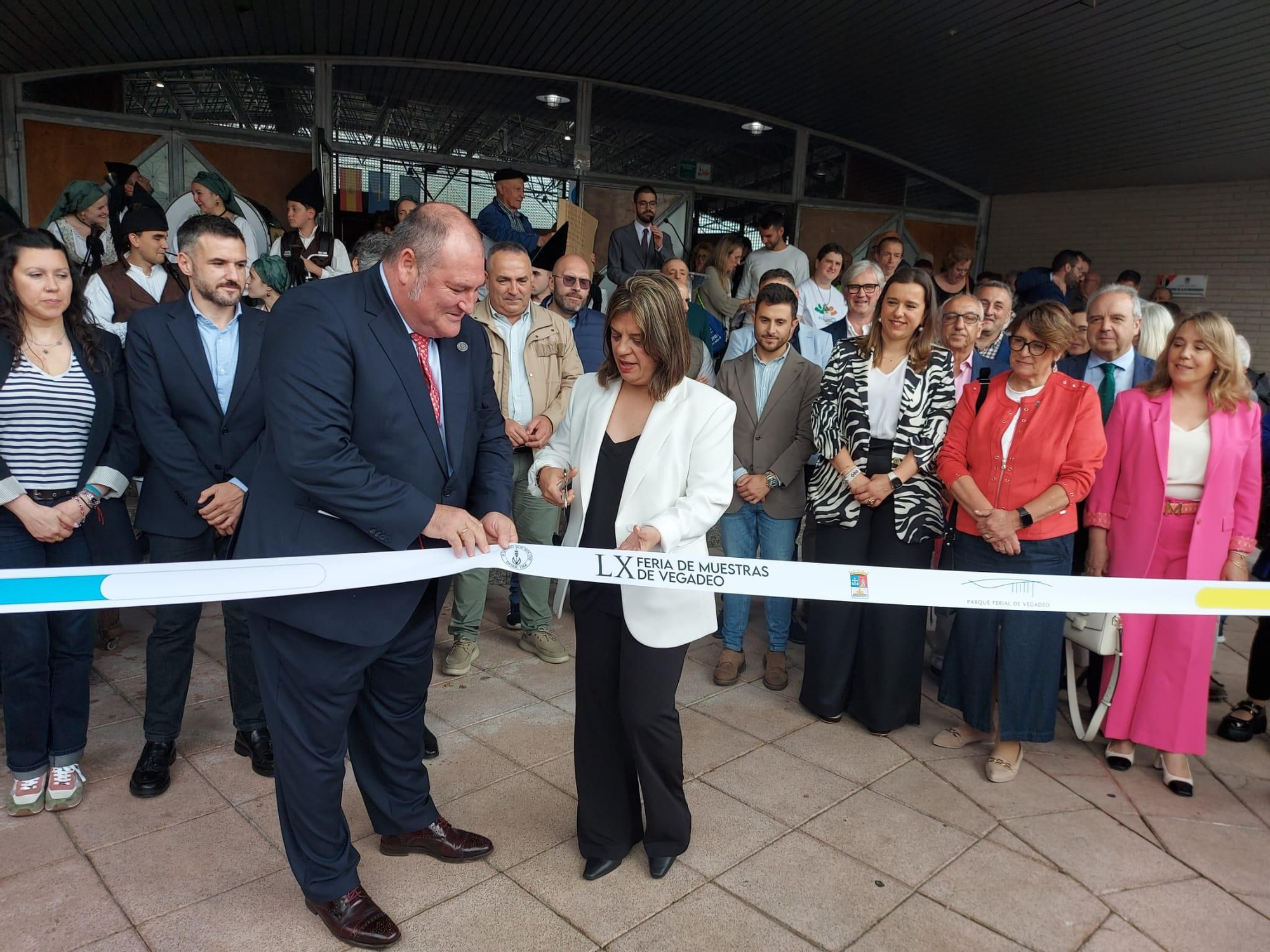 En imágenes: Así fue la primera jornada de la Feria de Muestras de Vegadeo