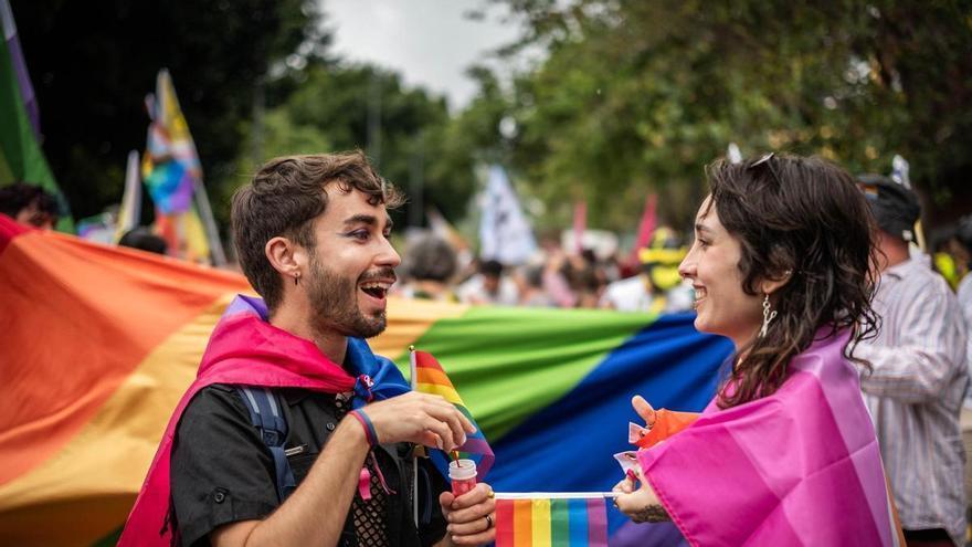 Manifestación del Orgullo en La Orotava