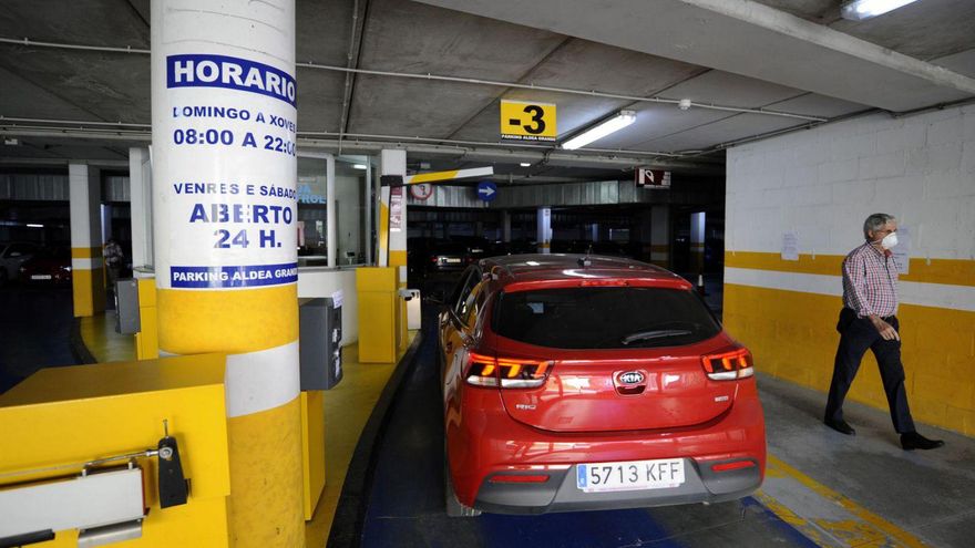 El Parking Europa será gratuito 24 horas a partir de As Dores