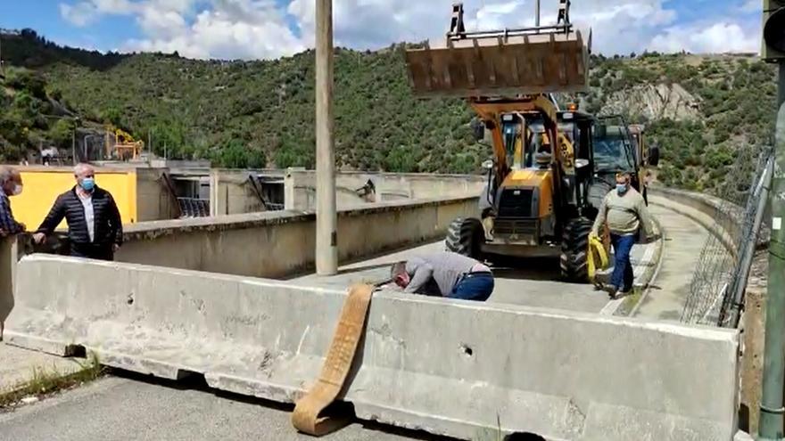 VIDEO | Portugal abre la frontera entre Fermoselle y Bemposta