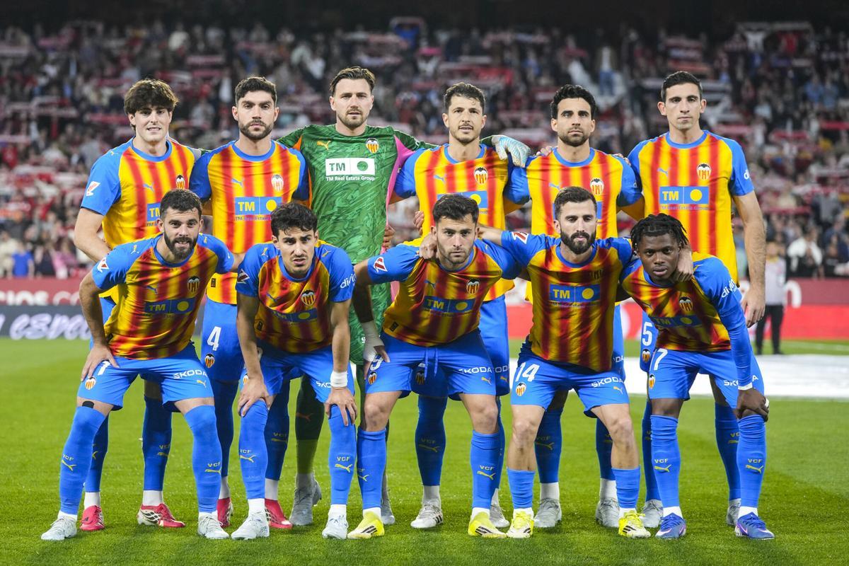 Sevilla-Valencia, en imágenes