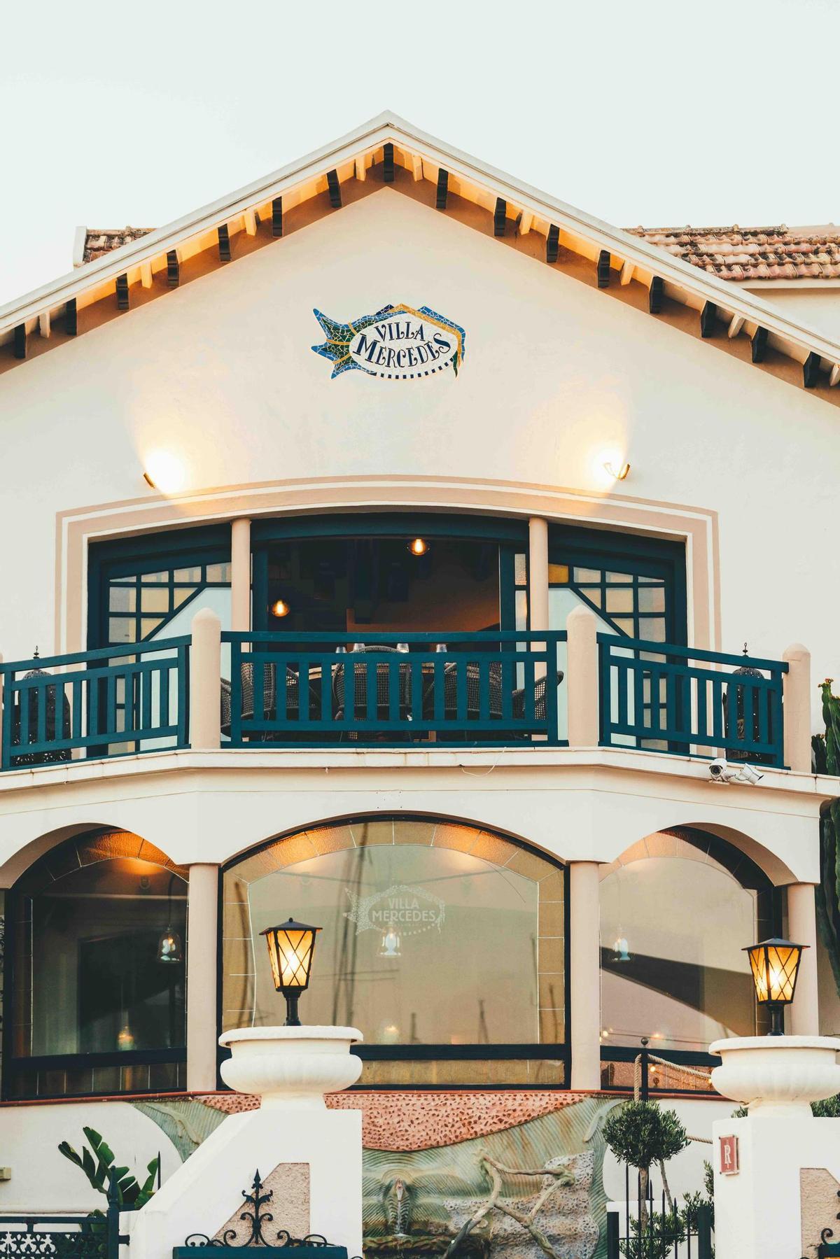 Fachada del restaurante Villa Mercedes.