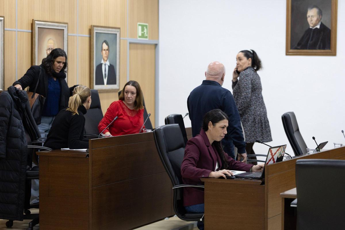 Las imágenes de pleno del Ayuntamiento de Sant Josep