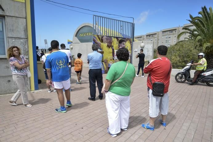 lAS PALMAS DE GRAN CANARIA A 12/06/2017. Inicio de la Campaña 2017-18 de Abonados de la UD Las Palmas. FOTO: J.PÉREZ CURBELO