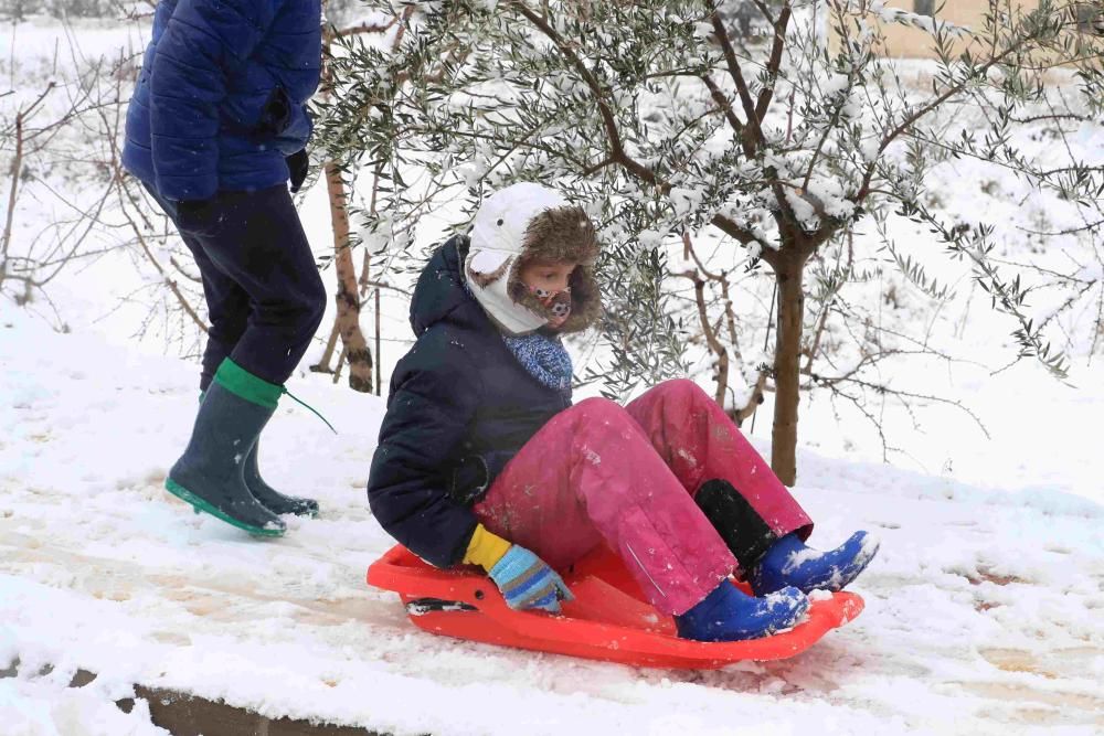 Nieve en Coy, Lorca