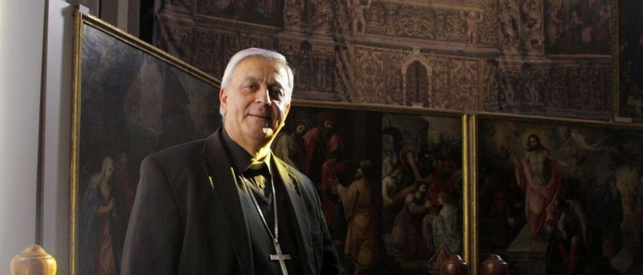El Obispo de Tenerife, Bernardo Álvarez, en una imagen de archivo. /