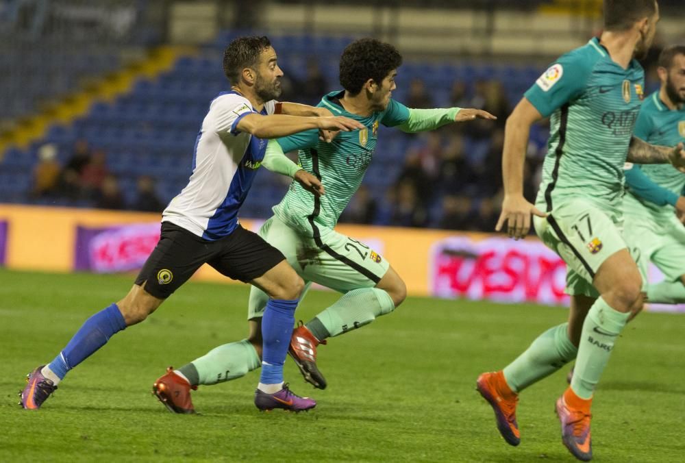 El Hércules llega vivo al Camp Nou