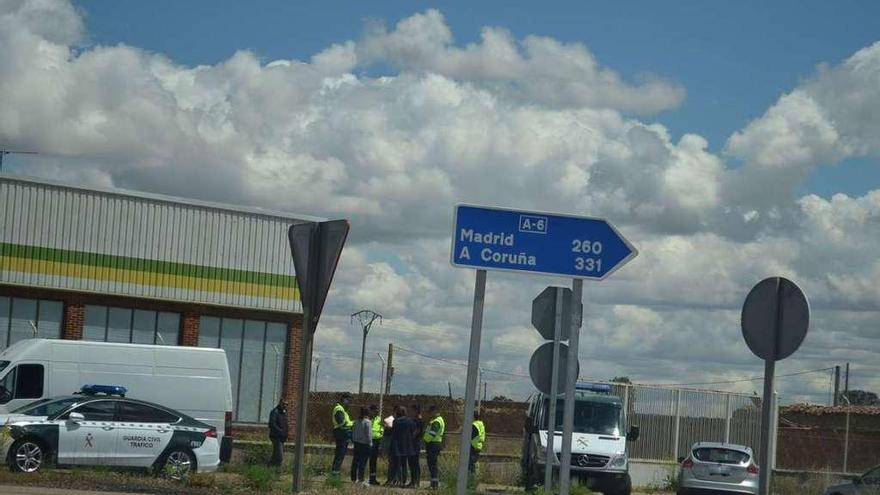 Dispositivo montado por la Guardia Civil el día 18 tras interceptar el vehículo con marihuana .