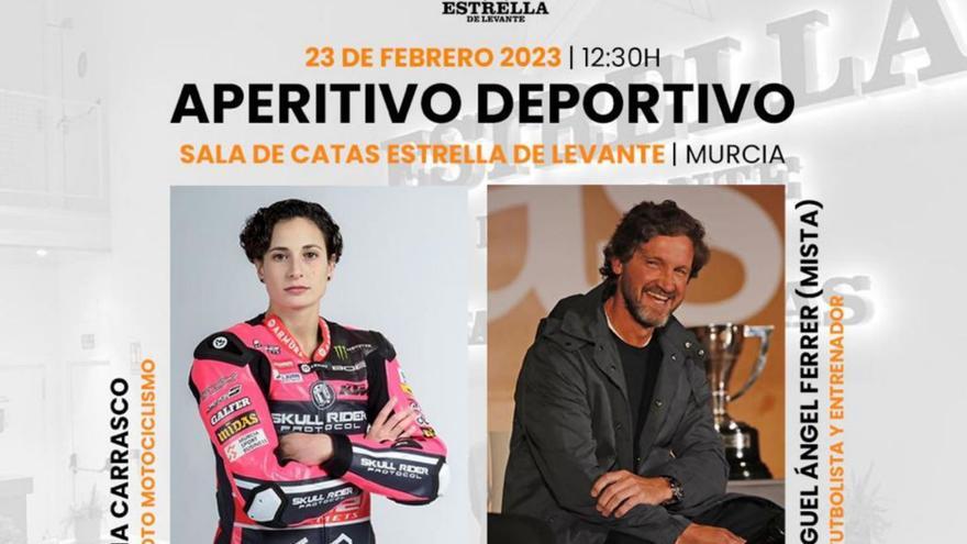 Ana Carrasco y Mista, protagonistas de la II Edición de Aperitivos Deportivos SBW con Estrella de Levante