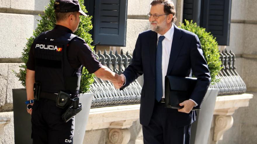 Rajoy: &quot;No hi ha mediació possible entre la llei democràtica i la desobediència o la il·legalitat&quot;