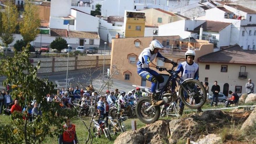 Maniobra de uno de los pilotos.