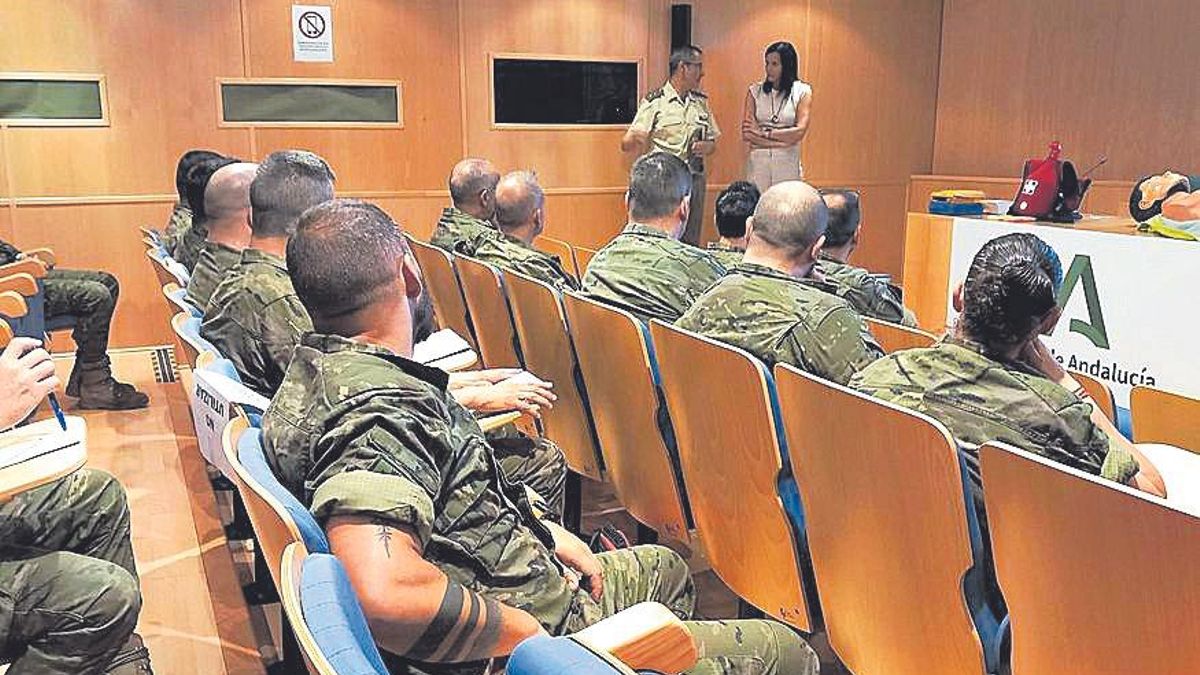 Un momento del curso impartido