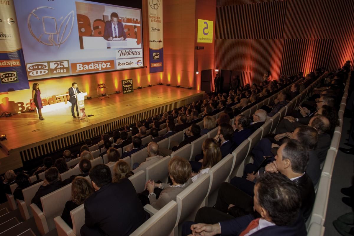 Gala Premio Empresario de  Badajoz 2015