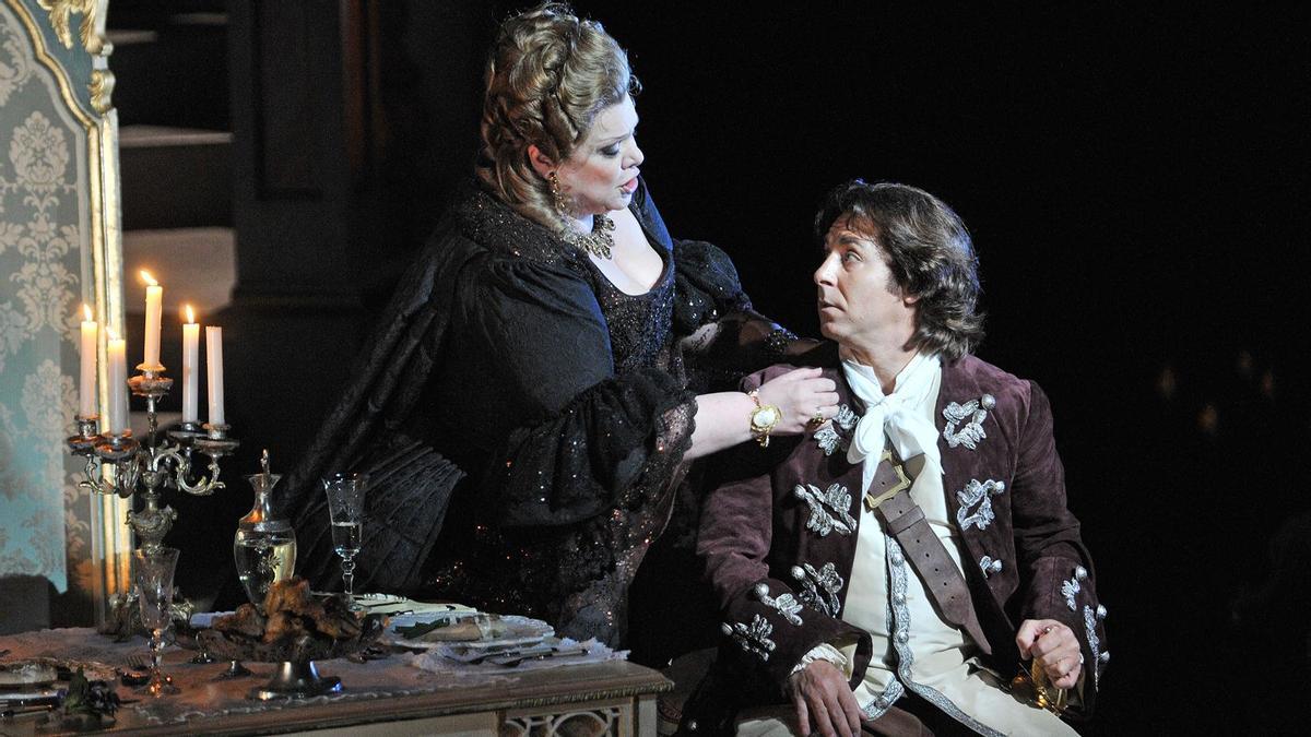 Roberto Alagna en 'Adriana Lecouvreur' que ya interpretó en 2012 en el Liceu en la misma producción que repone el Gran Teatre.