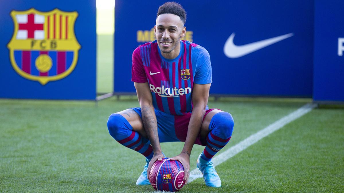 Pierre-Emerick Aubameyang, jugador del FC Barcelona