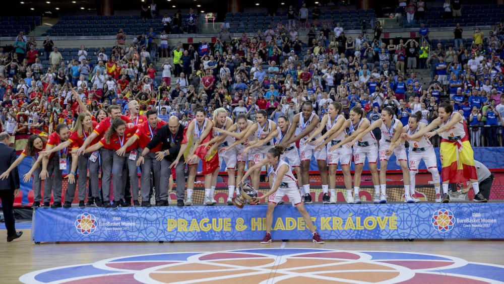 Alba Torrens gana la medalla de oro con España en el Europeo