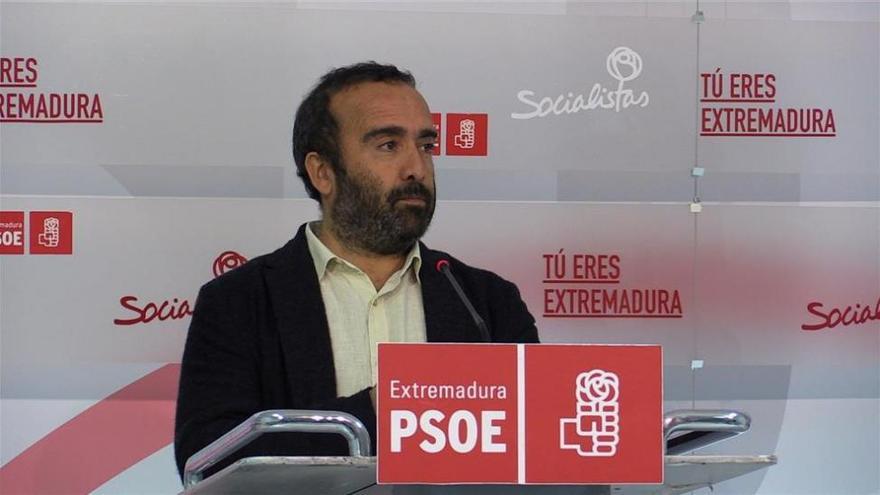 El PSOE exige al Gobierno de Rajoy que se vuelque con Extremadura