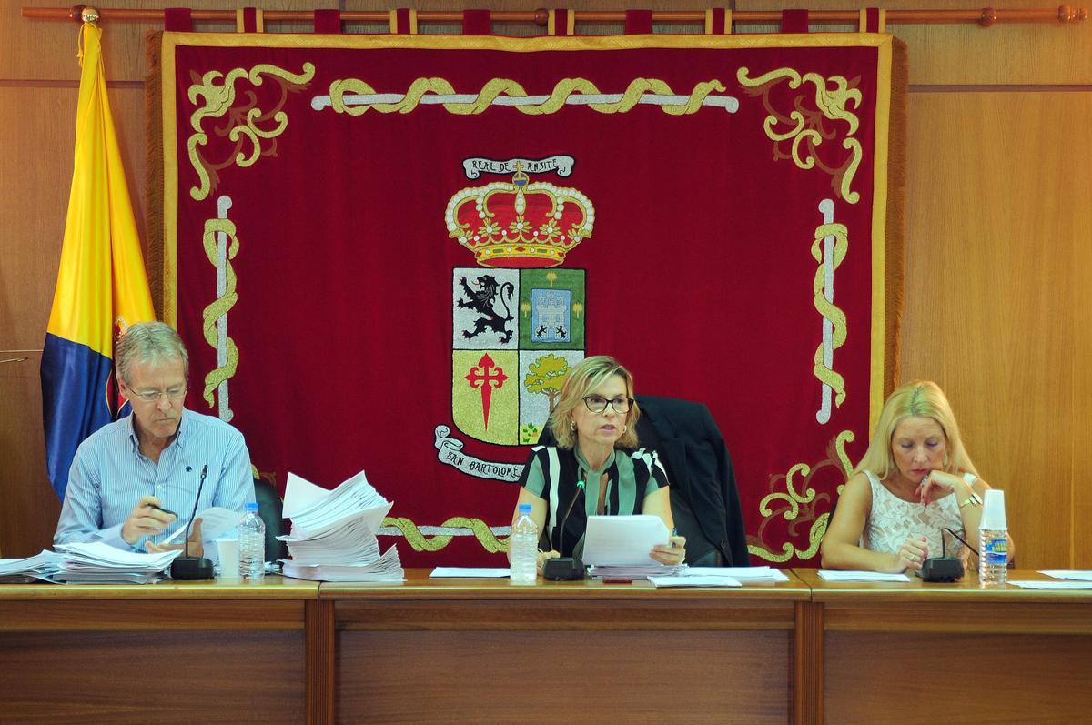 Sesión plenaria de este jueves en las Casas Consistoriales de Tunte.