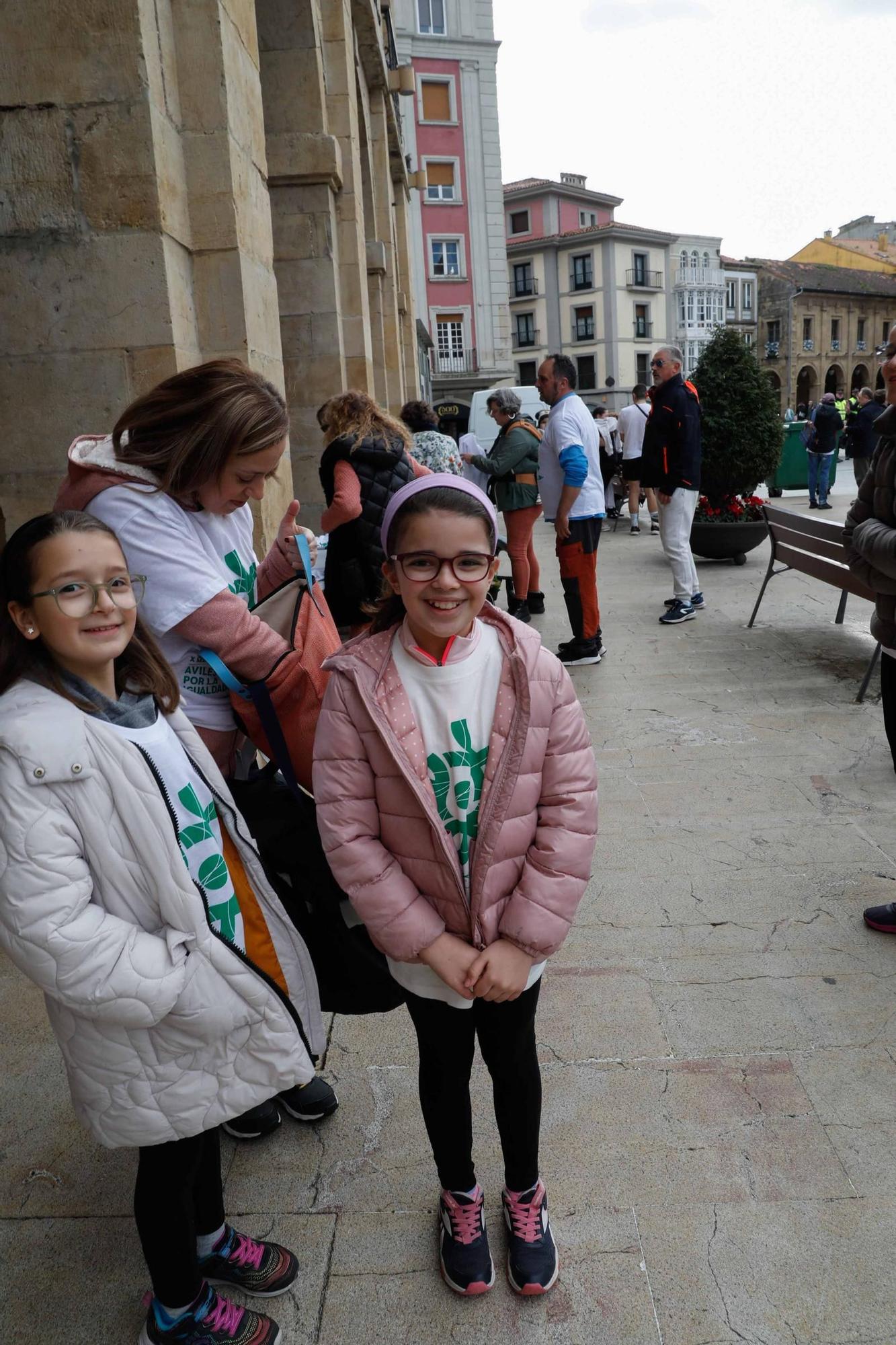 EN IMÁGENES: Así fue la décima edición de la marcha por la igualdad de Avilés