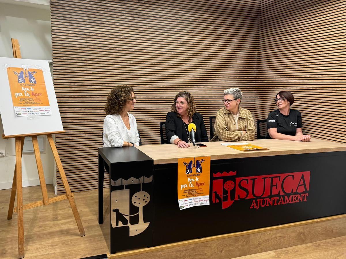 Presentación de la prueba del domingo celebrada en el Ayuntamiento de Sueca.