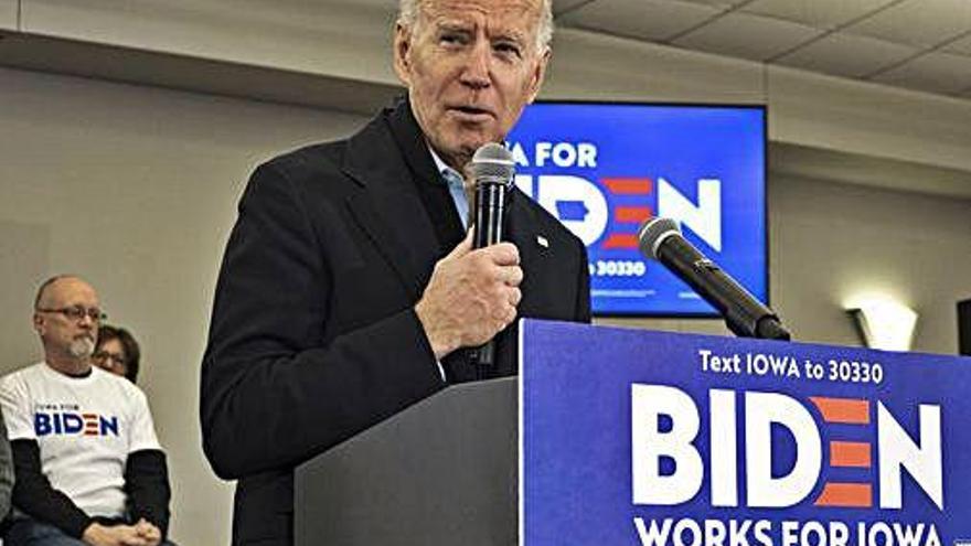 Joe Biden és el favorit entres els demòcrates.