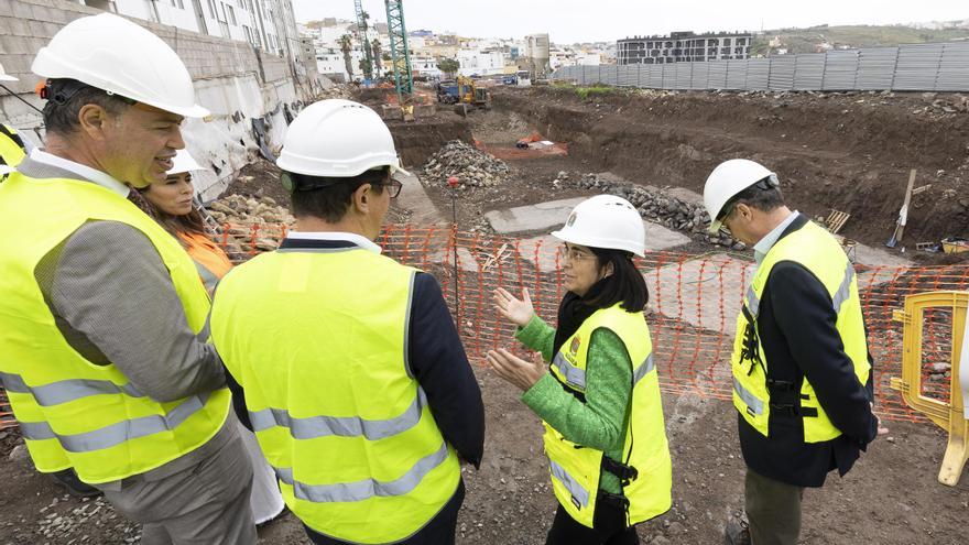 El inicio de un nuevo bloque eleva a 186 las casas sociales en marcha en Tamaraceite