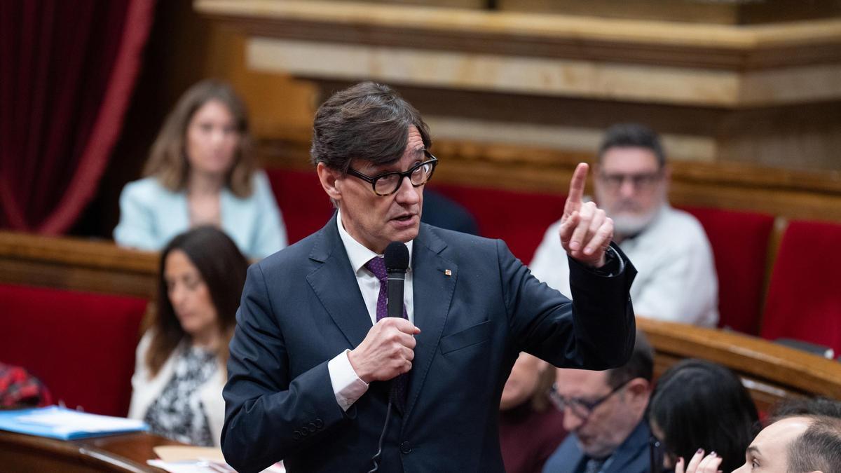 El president de la Generalitat, Salvador Illa