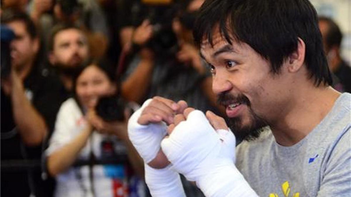 Pacquiao cobrará 100 millones por el combate